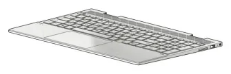 HP L93227-041 - Tastatur - 39,6 cm (15.6 Zoll) HP - ENVY x360 15 - TL: Deutsch, QWERTZ, Ansicht 2