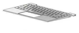 HP L96799-041 - Tastatur mit Hintergrundbeleuchtung - HP - Envy 13 - TL: Deutsch, QWERTZ, Ansicht 2