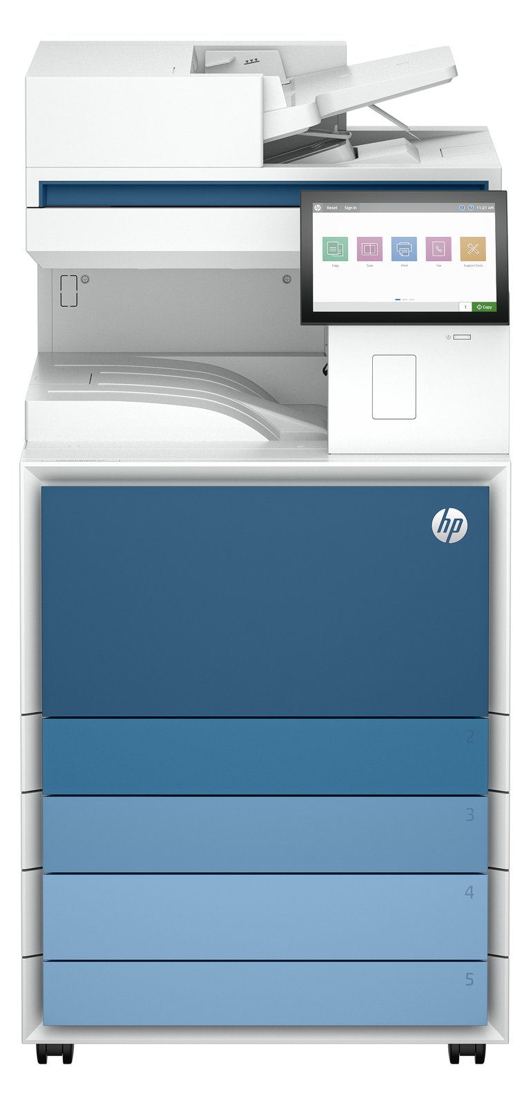 HP LaserJet Enterprise MFP 8601dn - Multifunktionsdrucker - s/w - Laser - 297 x 432 mm (Original)