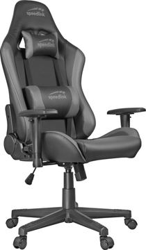 SPEEDLINK SL-660005-BKGY - PC-Gamingstuhl - 150 kg - Gepolsterter Sitz - Gepolsterte Rückenlehne - Schwarz - Grau von LumaTech