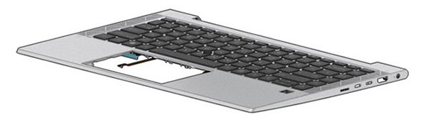 HP M07132-051 - Tastatur - 14 - Tastatur mit Hintergrundbeleuchtung - ZBook Firefly 14 G7 - TL: Französisch, AZERTY