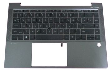 HP M14635-DH1 - Cover + keyboard - Tastatur mit Hintergrundbeleuchtung - HP - ZBook Firefly 15 G7 - TL: Nordisch, QWERTY von LumaTech