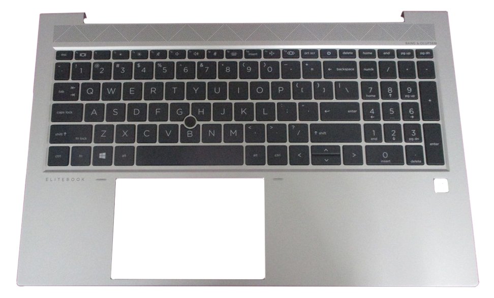 HP M21677-051 - Cover + keyboard - Tastatur mit Hintergrundbeleuchtung - HP - Elitebook 855 G7 - TL: Französisch, AZERTY