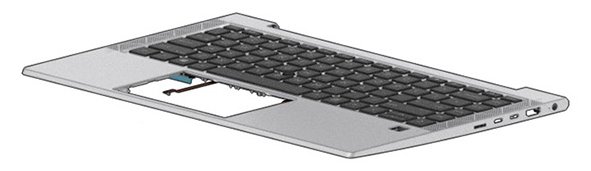 HP M36447-B31 - Tastatur - Holländisch - Tastatur mit Hintergrundbeleuchtung - HP