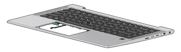 HP M51616-041 - Tastatur - Tastatur mit Hintergrundbeleuchtung - HP - TL: Deutsch, QWERTZ, Ansicht 2