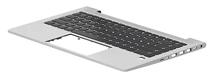 HP N43874-BD1 - Tastatur - Tastatur mit Hintergrundbeleuchtung - HP - TL: UK, QWERTY, Ansicht 2