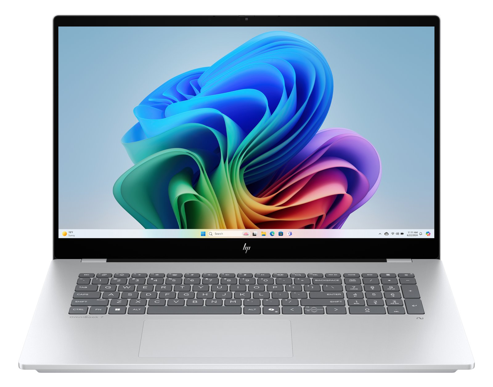 HP OmniBook C2PZ8EA - 17,3 Notebook - Core Ultra 7 43,9 cm - TL: Deutsch, QWERTZ