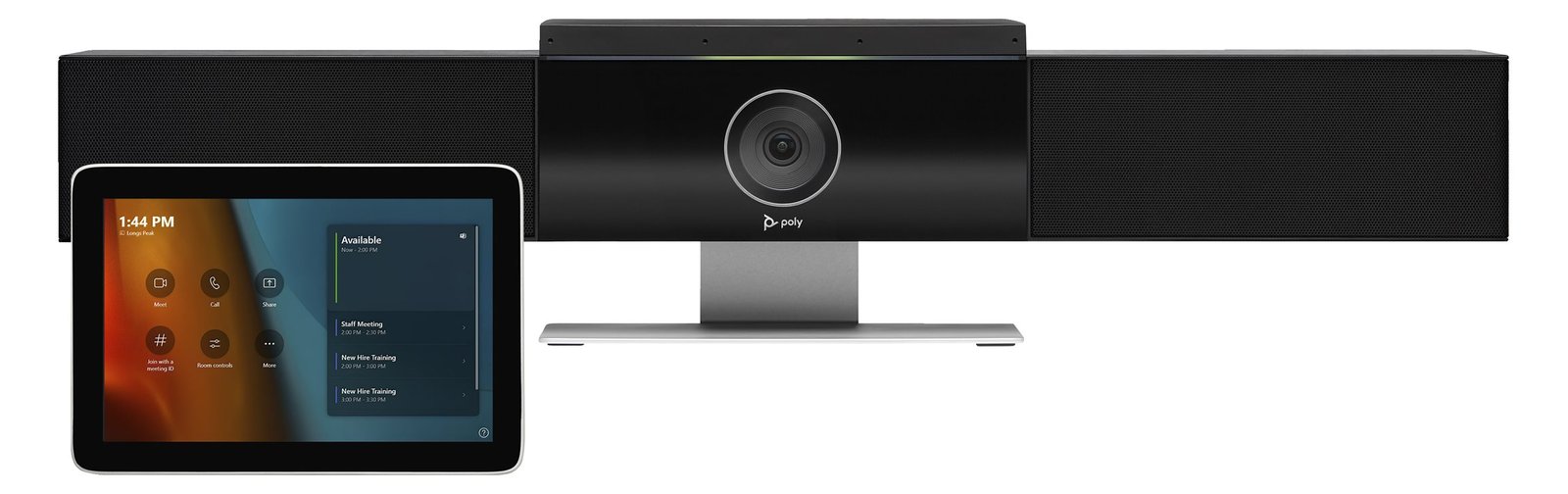 HP Poly - Microsoft Teams Rooms - Base Kit - Kit für Videokonferenzen (Poly GC8 Touchcontroller, HP Mini Conferencing