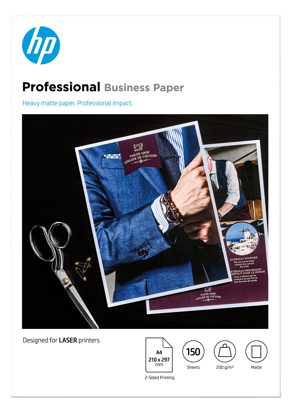 HP Professional - Matt - A4 (210 x 297 mm) - 200 g/m²