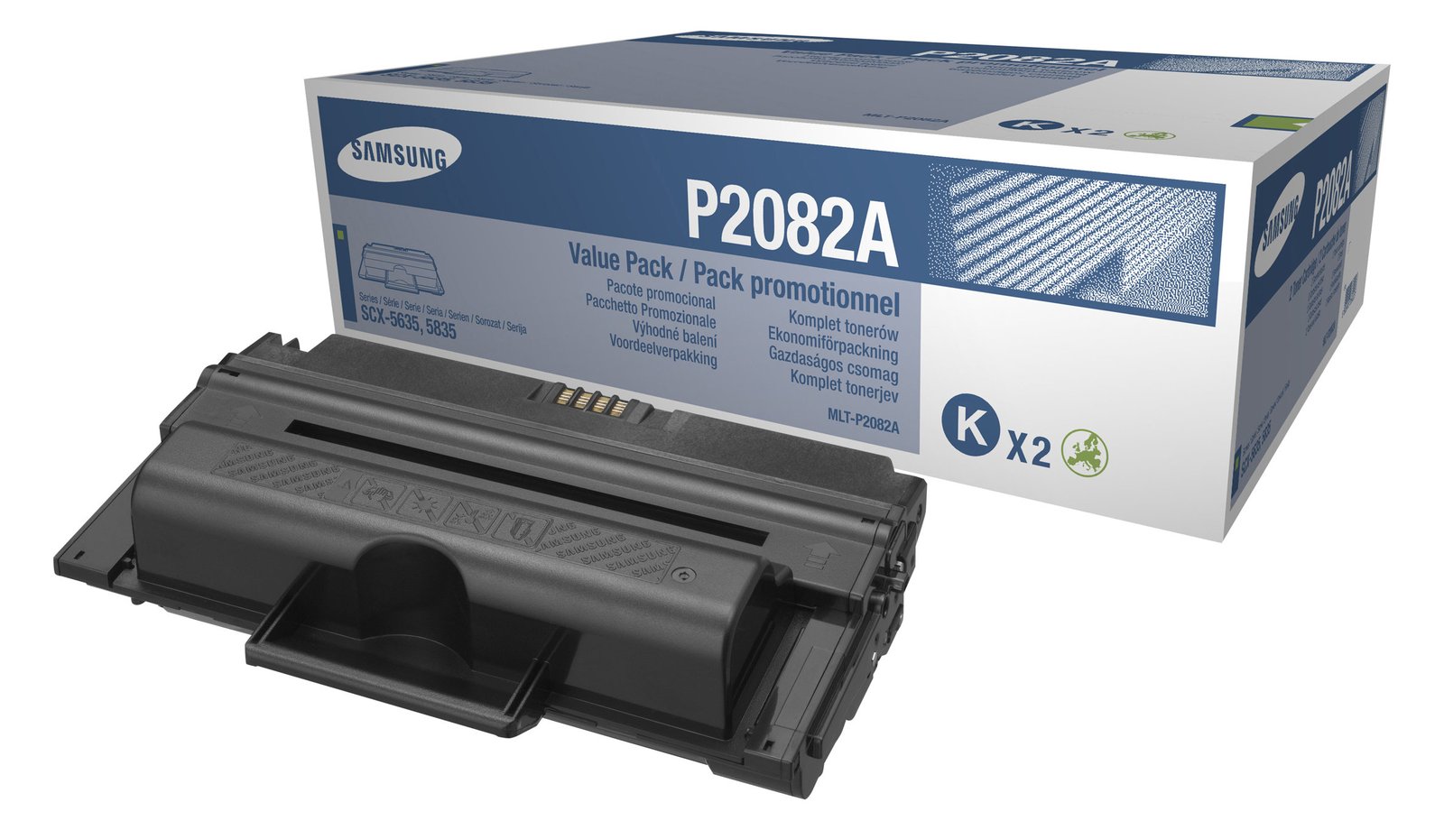 HP Samsung MLT-P2082A - 2er-Pack - Schwarz - Original - Tonerpatrone (SV127A)