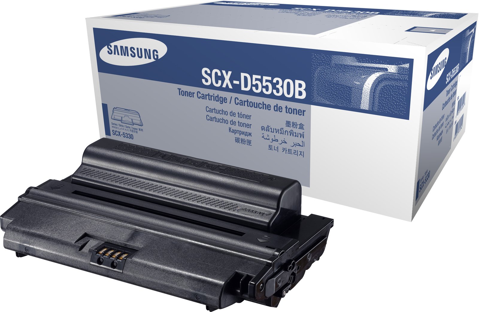 HP Samsung SCX-D5530B - Hohe Ergiebigkeit - Schwarz - Original - Tonerpatrone (SV199A)