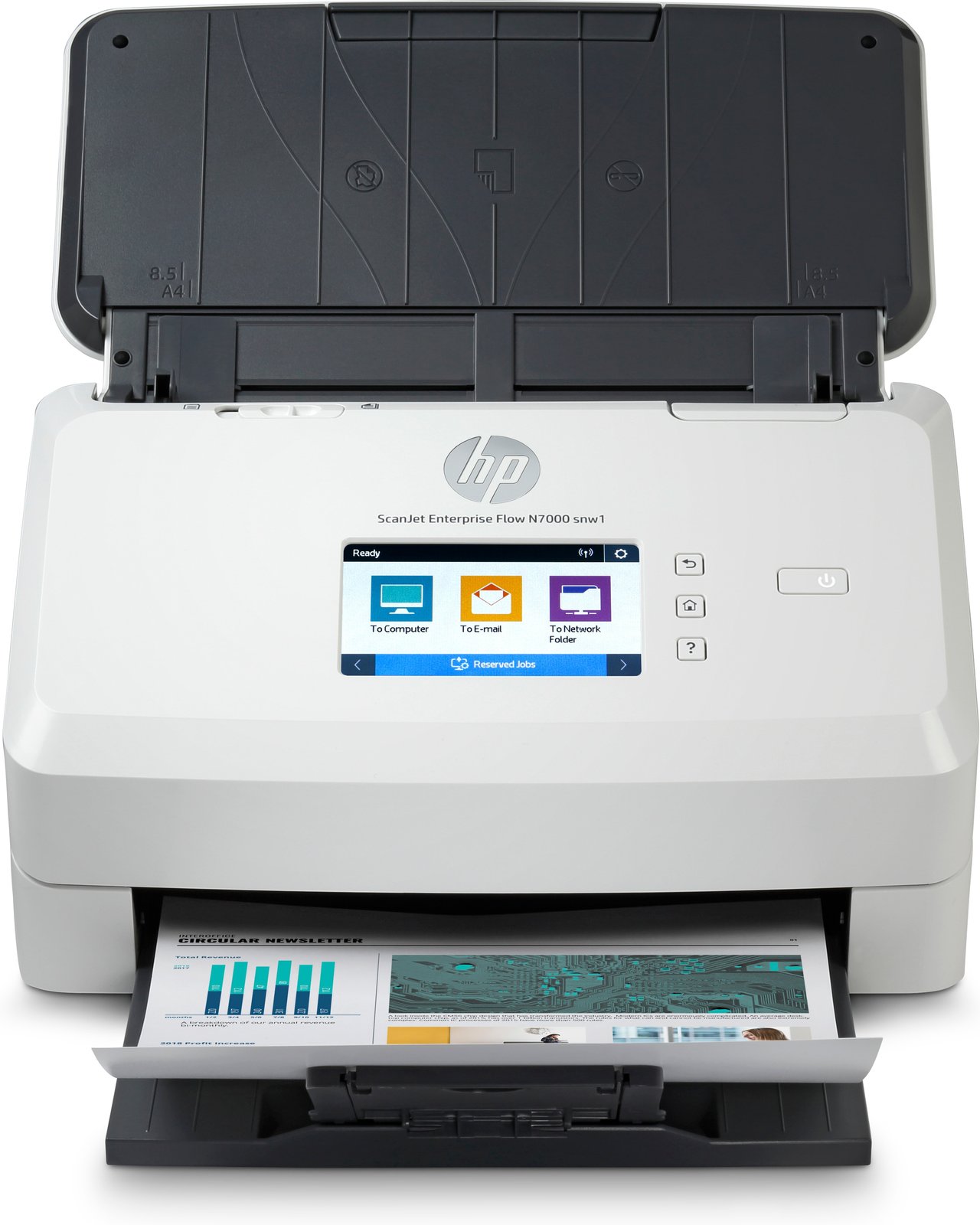 HP ScanJet Enterprise Flow N7000 snw1 - Dokumentenscanner - CMOS / CIS - Duplex - 216 x 3100 mm - 600 dpi x 600 dpi