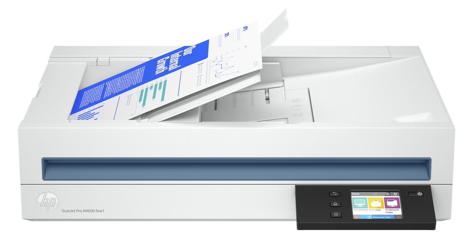 HP Scanjet Pro N4600 fnw1 - Dokumentenscanner - Contact Image Sensor (CIS)
