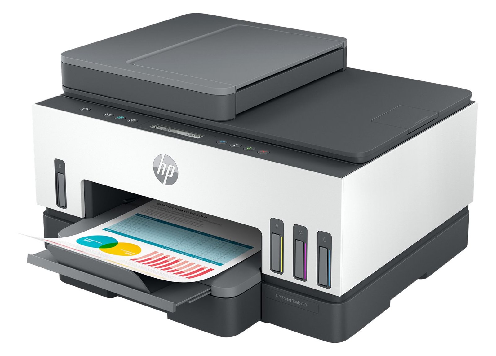 HP Smart Tank 750 All-In-One Thermal Inkjet A4 4800 x 1200 - Tintenstrahldruck - Farbig