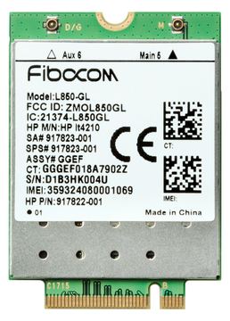 HP XMM 7360 - Drahtloses Mobilfunkmodem - 4G LTE - M.2 Card - 150 Mbps - für (for WWAN Ready configurations): von LumaTech
