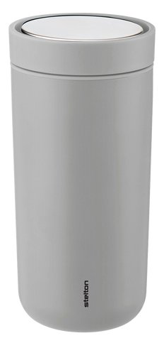 Stelton To Go Click - Grau - Edelstahl - Polypropylen - Kunststoff - 4 h - 8 h