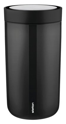 Stelton To Go Click - Schwarz - Edelstahl - Edelstahl - Edelstahl - Kaffee - Saft - Tee - 2 h
