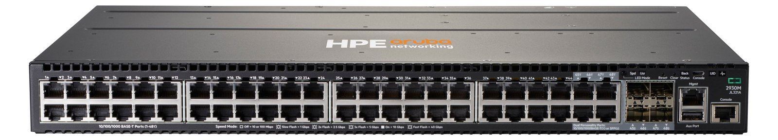 HPE Aruba 2930M 48G 1-Slot - Switch - L3 - managed
