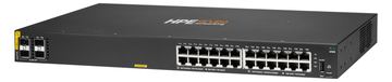 HPE Aruba 6100 24G Class4 PoE 4SFP+ - Switch - managed - 24 x 10/100/1000 + 4 x 1 Gigabit / 10 Gigabit SFP+ von LumaTech