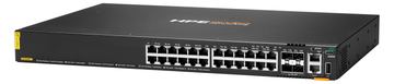 HPE Aruba 6200F 24G Class4 PoE 4SFP+ 370W Switch - Switch - max. Stapelentfernung 10 km - L3 - managed von LumaTech