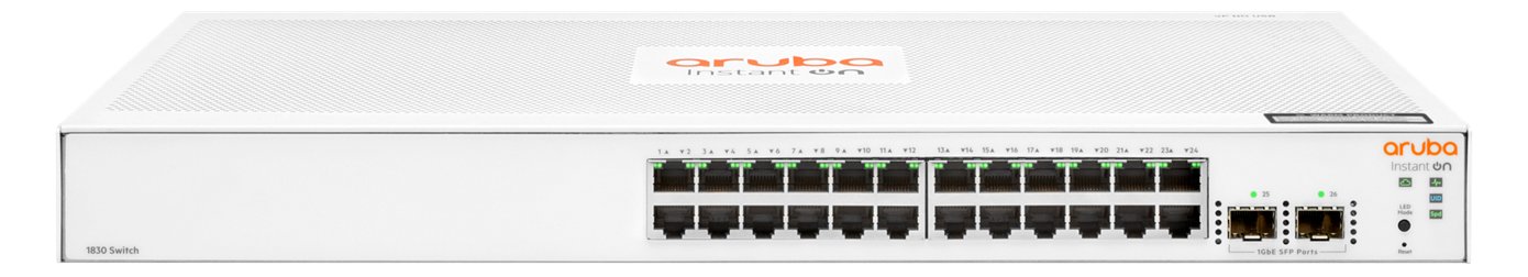 HPE Aruba Instant On 1830 24G 2SFP Switch - Switch