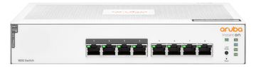 HPE Aruba Instant On 1830 8G 4p Class4 PoE 65W Switch - Switch - Smart - 4 x 10/100/1000 + 4 x 10/100/1000 (PoE+) von LumaTech