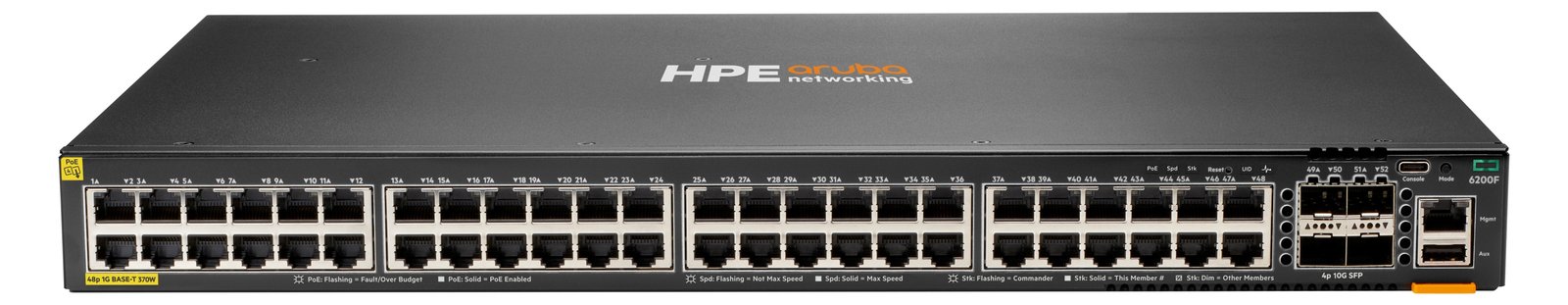HPE Aruba Networking CX 6200F 48G 4SFP+ Switch