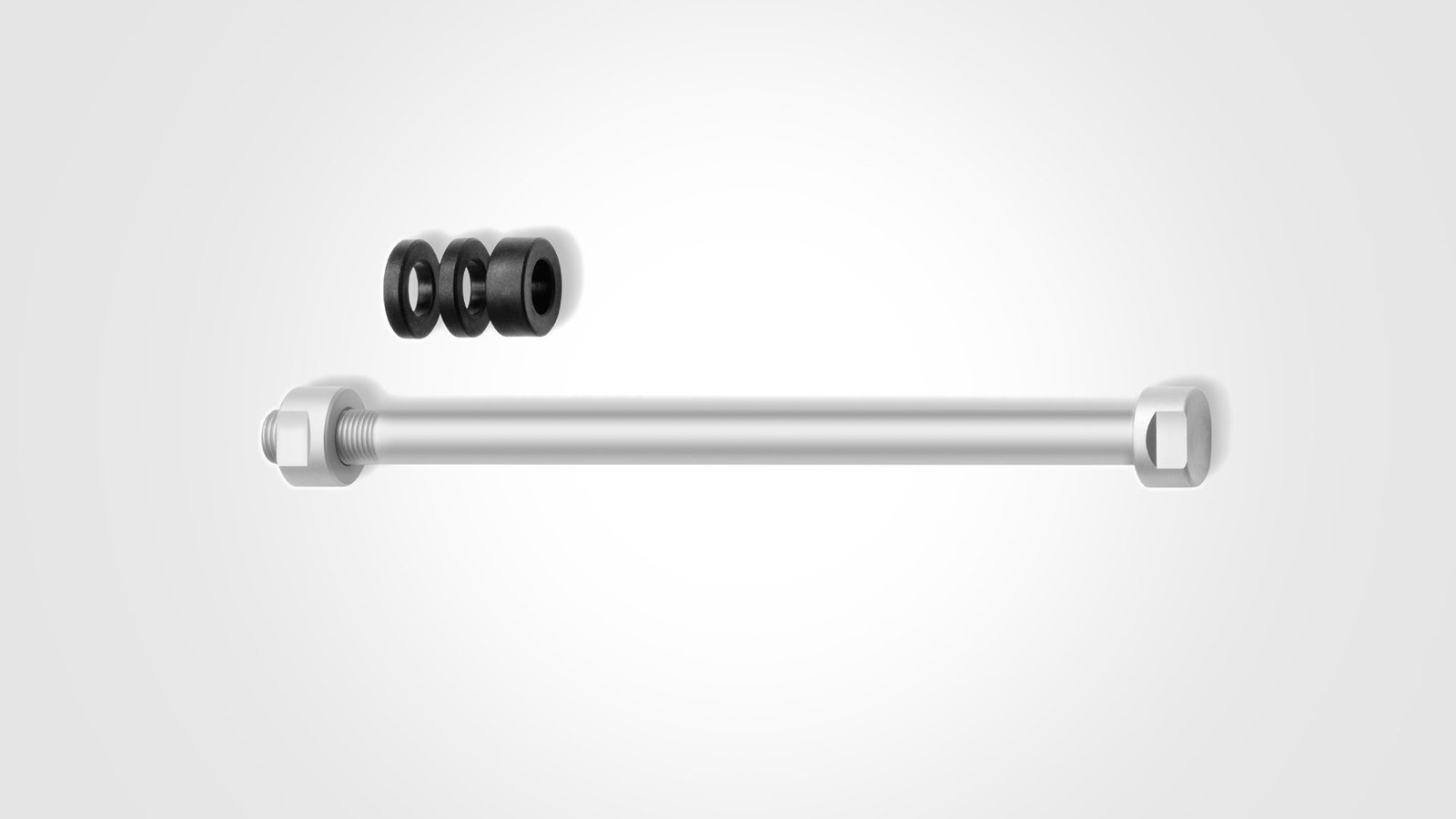 Tacx T1706 - Edelstahl - Swiss - Shimano - 183,5 mm