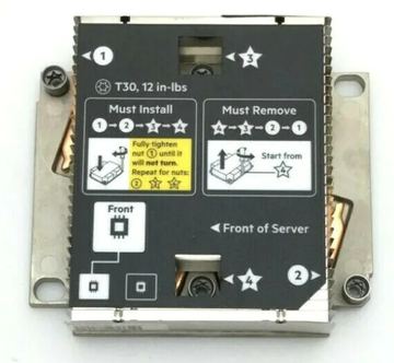 HPE HEATSINK CPU 1 BL460CGEN10 - Kühlkörper - Schwarz - Edelstahl - Proliant BL460C Gen 10 von LumaTech