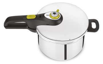 TEFAL P25307 - 6 l - Keramik - Gas - Halogen - Induktion - Versiegelte Platte - Schwarz - Edelstahl - 22 cm - Edelstahl von LumaTech