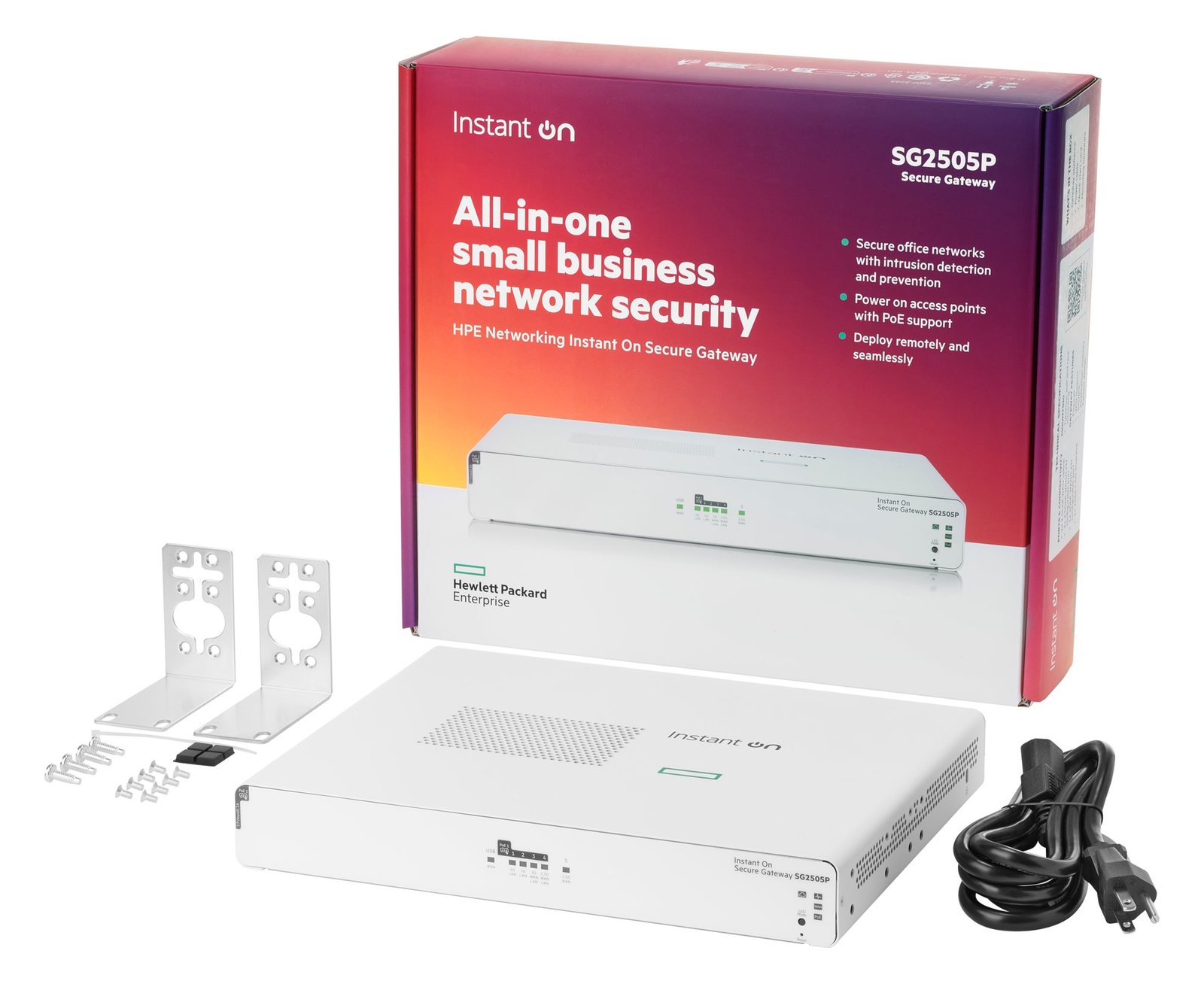 HPE Networking Instant On SG2505P - Gateway - sicher, SmartRate