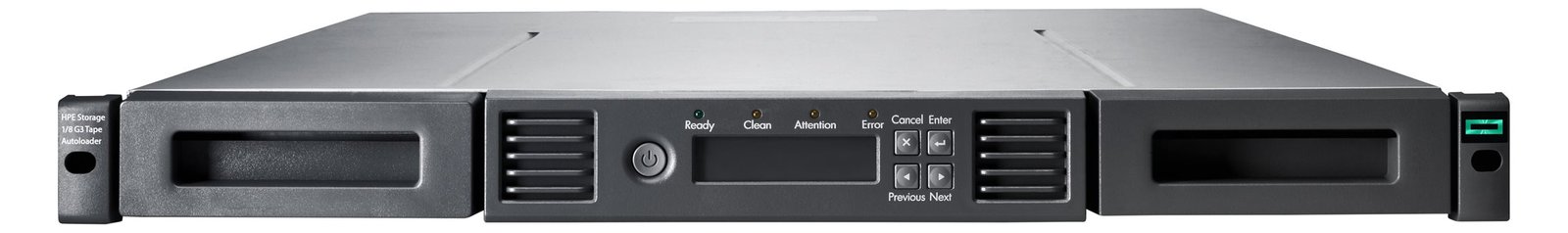 HPE Storage MSL 1/8 Gen3 - Tape Autoloader - 144 TB / 360 TB