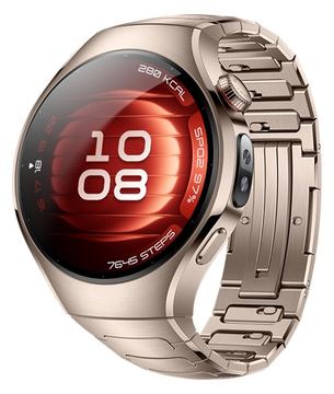 Huawei Watch 5 - 42 mm - 904L Edelstahl - intelligente Uhr mit Riemen - sandgold - Handgelenk: 120-190mm - Anzeige 1.38 von LumaTech
