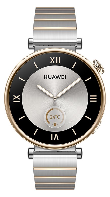 Huawei Watch GT 4 - 41 mm - Edelstahl - intelligente Uhr mit Riemen - Handgelenk: 120-190 mm - Anzeige 1.32