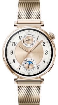 Huawei Watch GT 5 - 41 mm - Edelstahl - intelligente Uhr mit Milanese Riemen - Handgelenk: 130-190 mm - Anzeige 1.32 von LumaTech