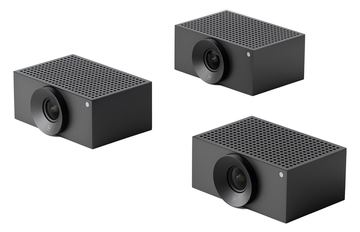 Huddly Crew - Kit - Konferenzkamera - Farbe - 20,3MP - 1080p - USB3.0 - mit Ethernet-Switch, USB-Adapter (Packung mit 3) von LumaTech
