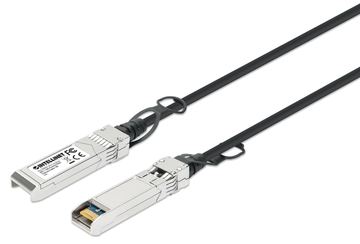 IC Intracom Intellinet - 10GBase Direktanschlusskabel - SFP+ (M) - 1 m schwarz, silber 10 Mbit/s von LumaTech