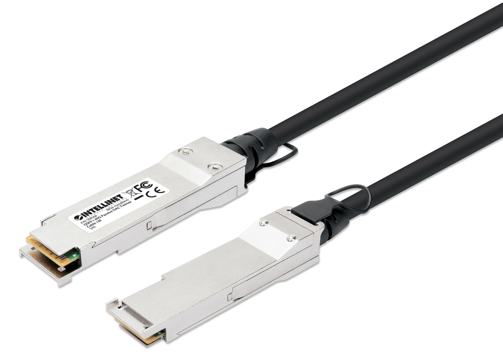IC Intracom Intellinet - 40GBase Direktanschlusskabel - QSFP+ (M) - 1 m