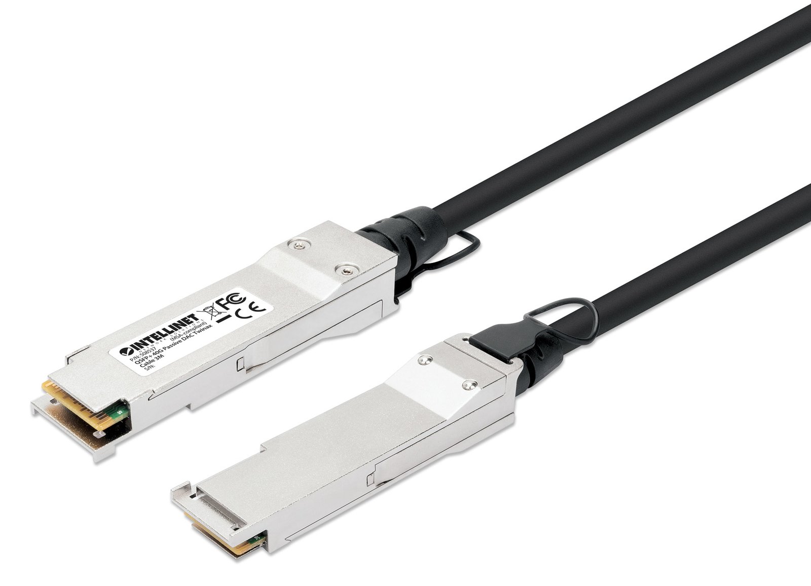 IC Intracom Intellinet - 40GBase Direktanschlusskabel - QSFP+ (M) - 3 m