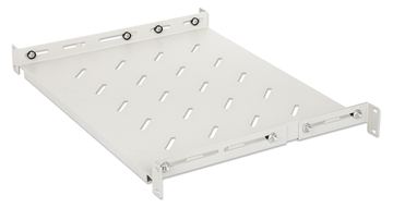 IC Intracom Intellinet - Rack - Regal - with variable rails, fixed mounting - Grau, RAL 7035 - 1U - 48.3 cm (19) von LumaTech
