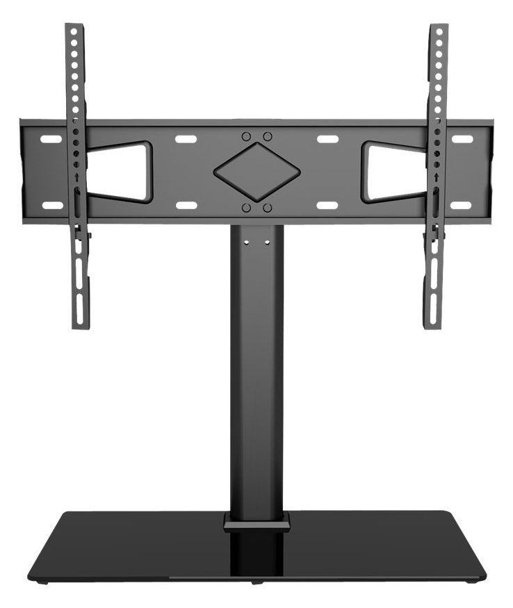 IC Intracom TECHly - Aufstellung - für LCD-Display - Temperglas - Schwarz - Bildschirmgröße: 81-165 cm (32-65)