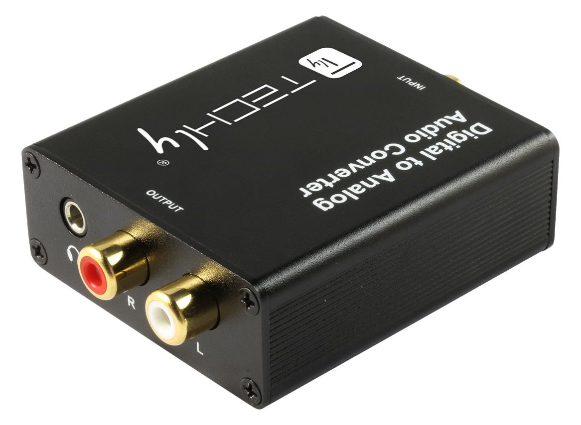 IC Intracom TECHly - Digital-Analog-Audiowandler - Schwarz von LumaTech