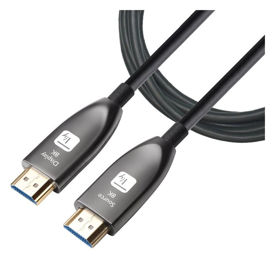 IC Intracom TECHly - High Speed - HDMI-Kabel - HDMI männlich zu 19 pin micro HDMI Type D männlich - 30 m - Glasfaser