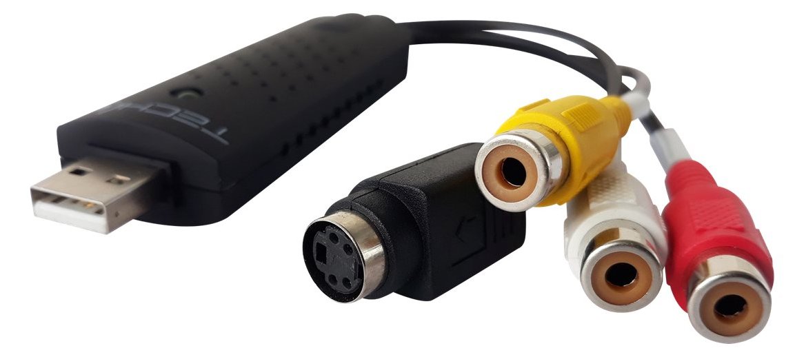 IC Intracom Techly I-USB-VIDEO-700TY - Schwarz - Windows 10 - Windows 2000 - Windows 7 - Windows 8 - Windows Vista