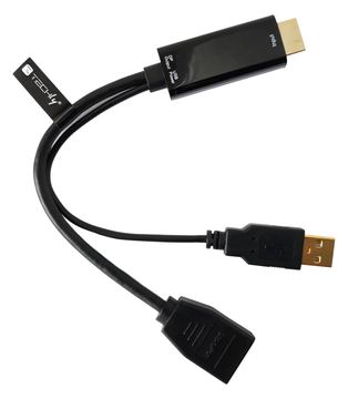 IC Intracom Videokabel - HDMI, USB (nur Strom) männlich zu DisplayPort weiblich von LumaTech
