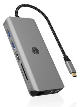 ICY BOX D ICY BOX IB-DK4061-CPD USB-C 12-Port 100W DockingStation von LumaTech