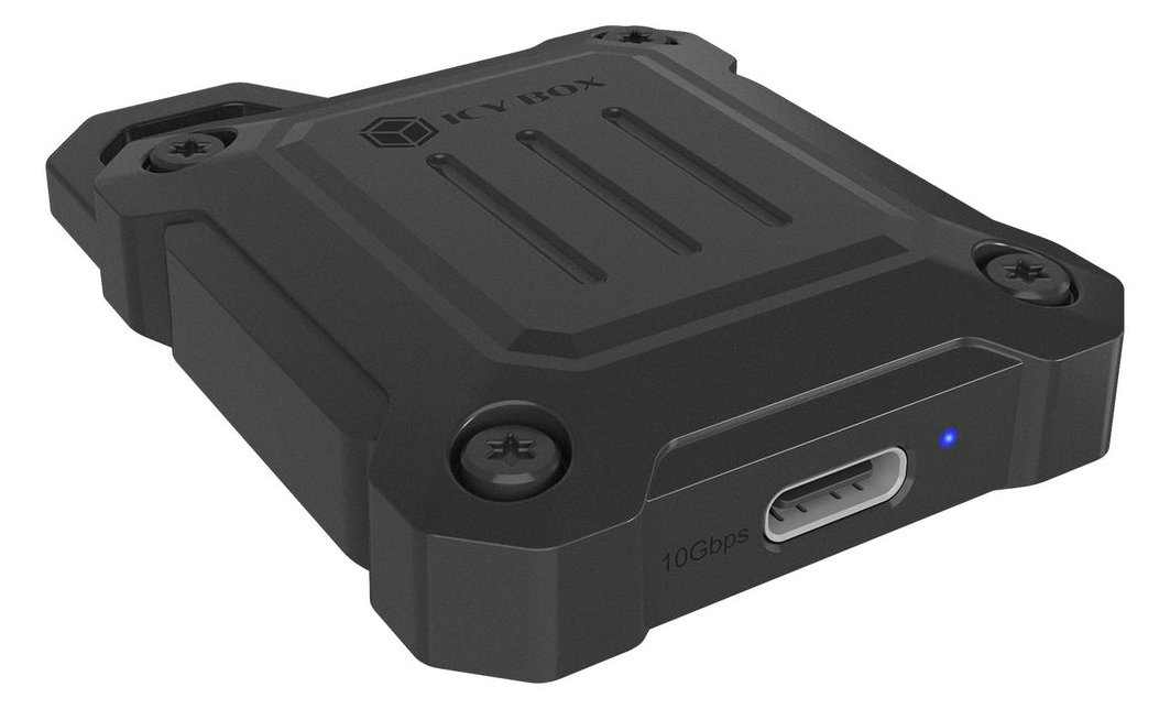 ICY BOX Geh. für NVMe M.2 10Gbps USB3.2 GEN2 Type-C - Gehäuse - USB 3.0