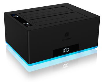 ICY BOX IB-127CL-U3 - Solid-State-/Festplattenarray - 2 Schächte (SATA-600) von LumaTech