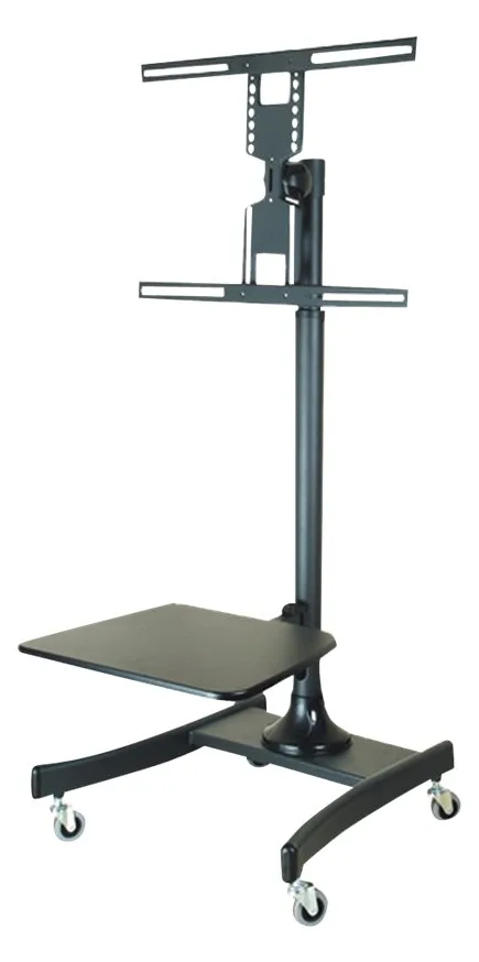 VALUE Wagen - für Flachbildschirm - Stahl - Schwarz - Bildschirmgröße: 68.6-119.4 cm (27"-47"), Ansicht 4
