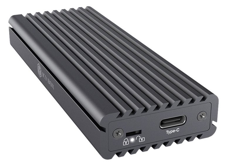 ICY BOX IB-1817MC-C31 - Speichergehäuse - M.2 - M.2 NVMe Card / SATA 6Gb/s - USB-C 3.1 (Gen 2)
